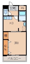 アバンセαの物件間取画像